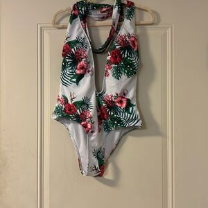 Floral sexy one piece!